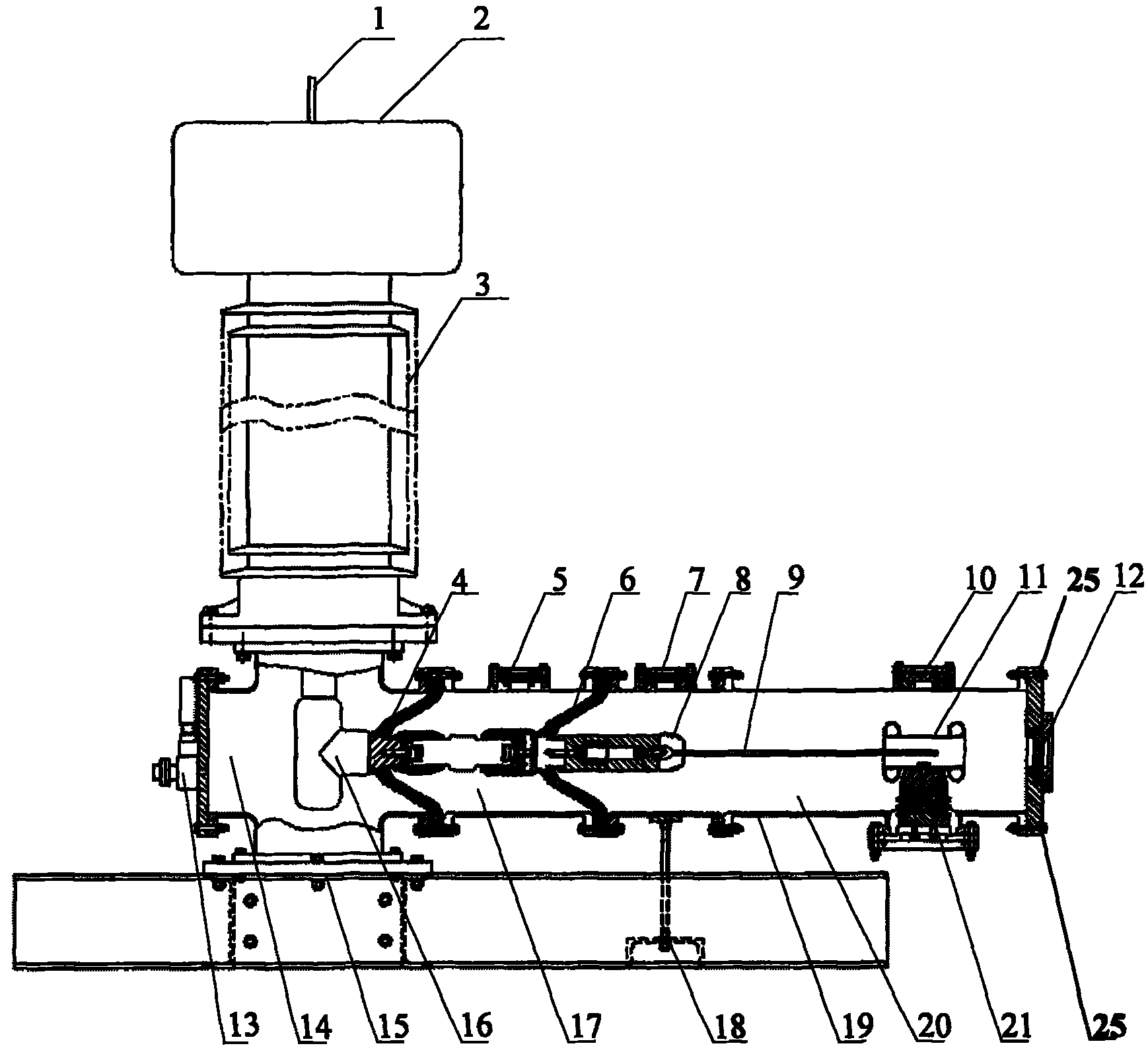 Test apparatus of DC gas insulated metal enclosed transmission line (GIL)