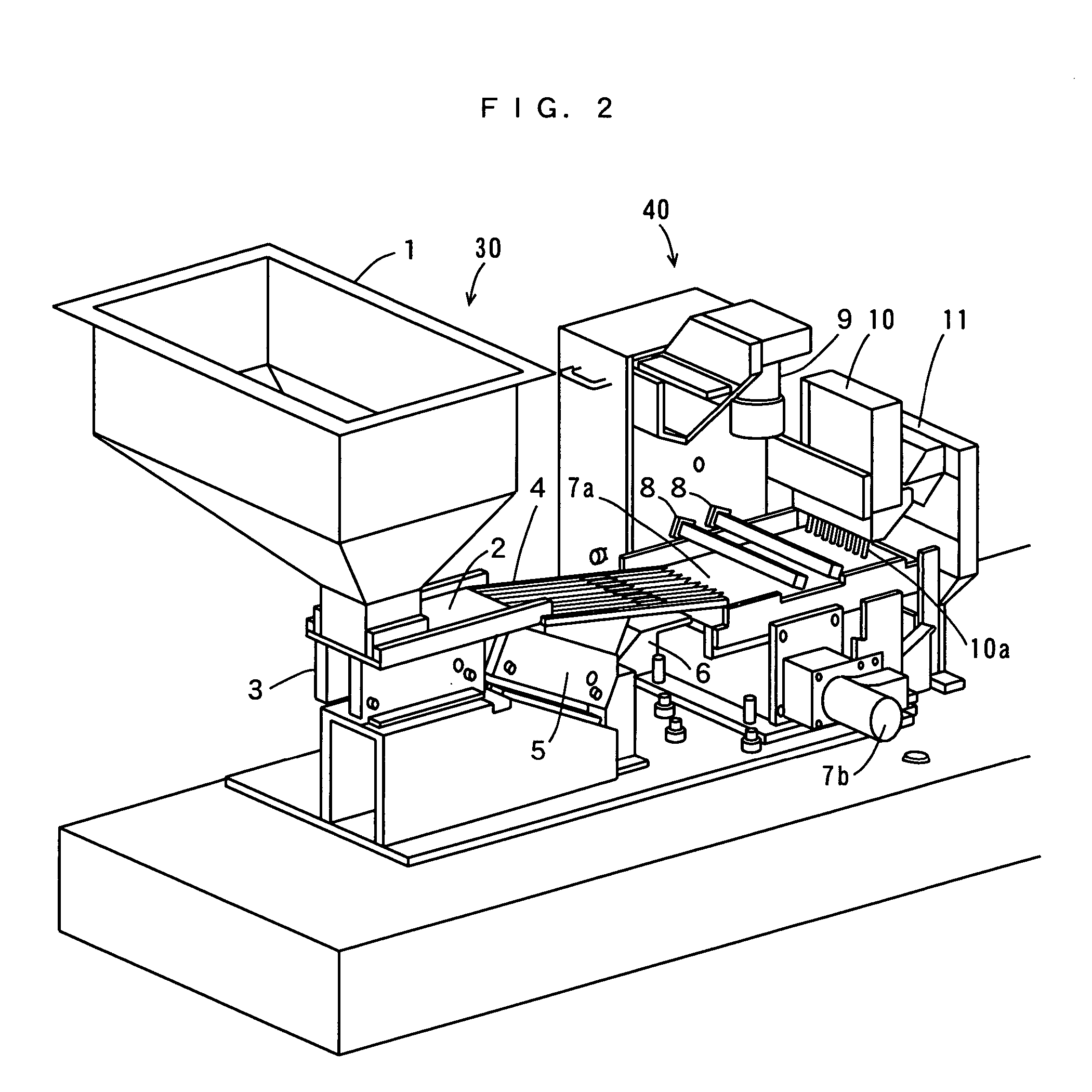 Sorting apparatus, sorting method and alignment apparatus