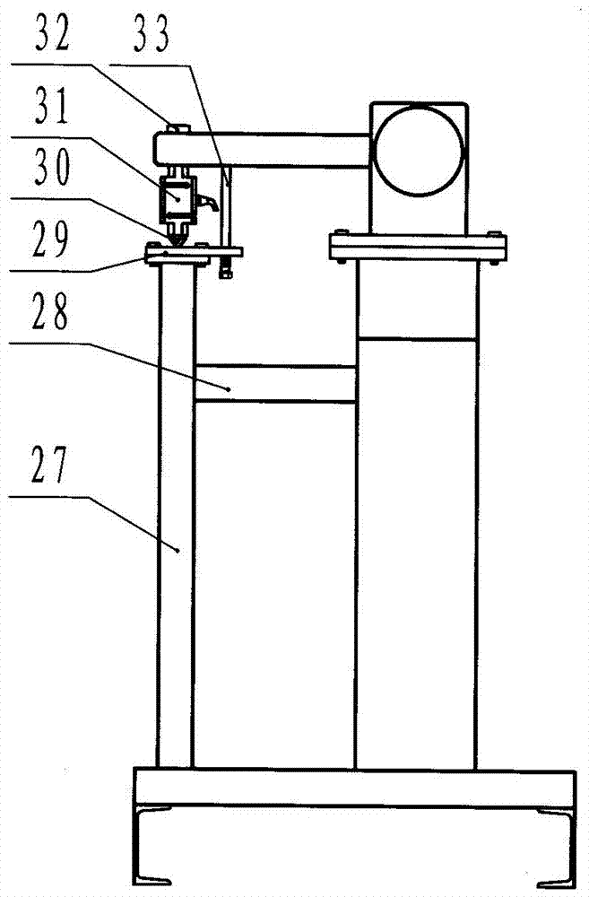 Digital display torsion testing machine for teaching