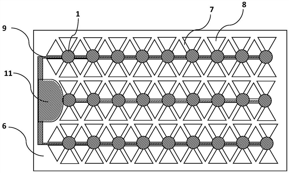 A vertically integrated unit light emitting diode