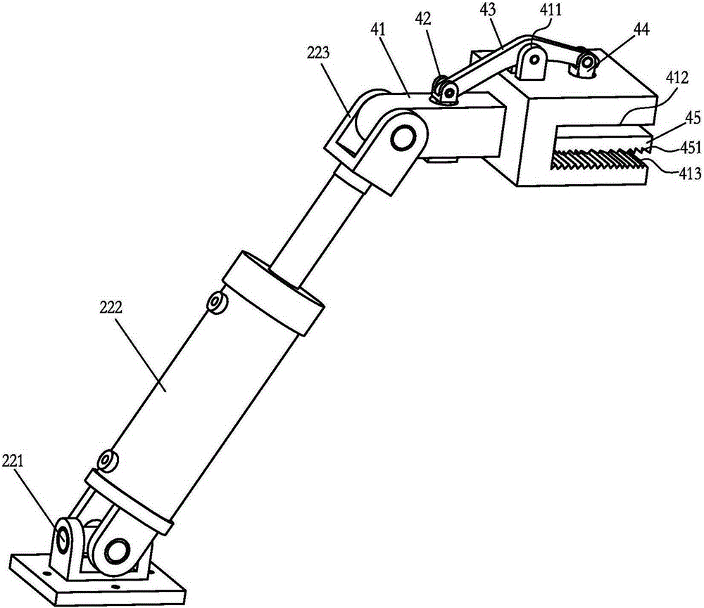 Four-degree-of-freedom hybrid multi-head flexible drawing machine