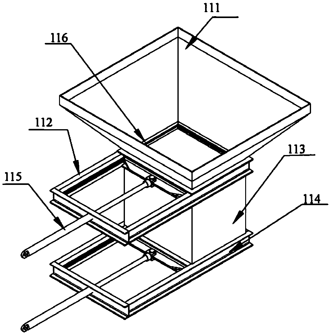 Garbage pyrolysis gasification and secondary combustion chamber integrated device