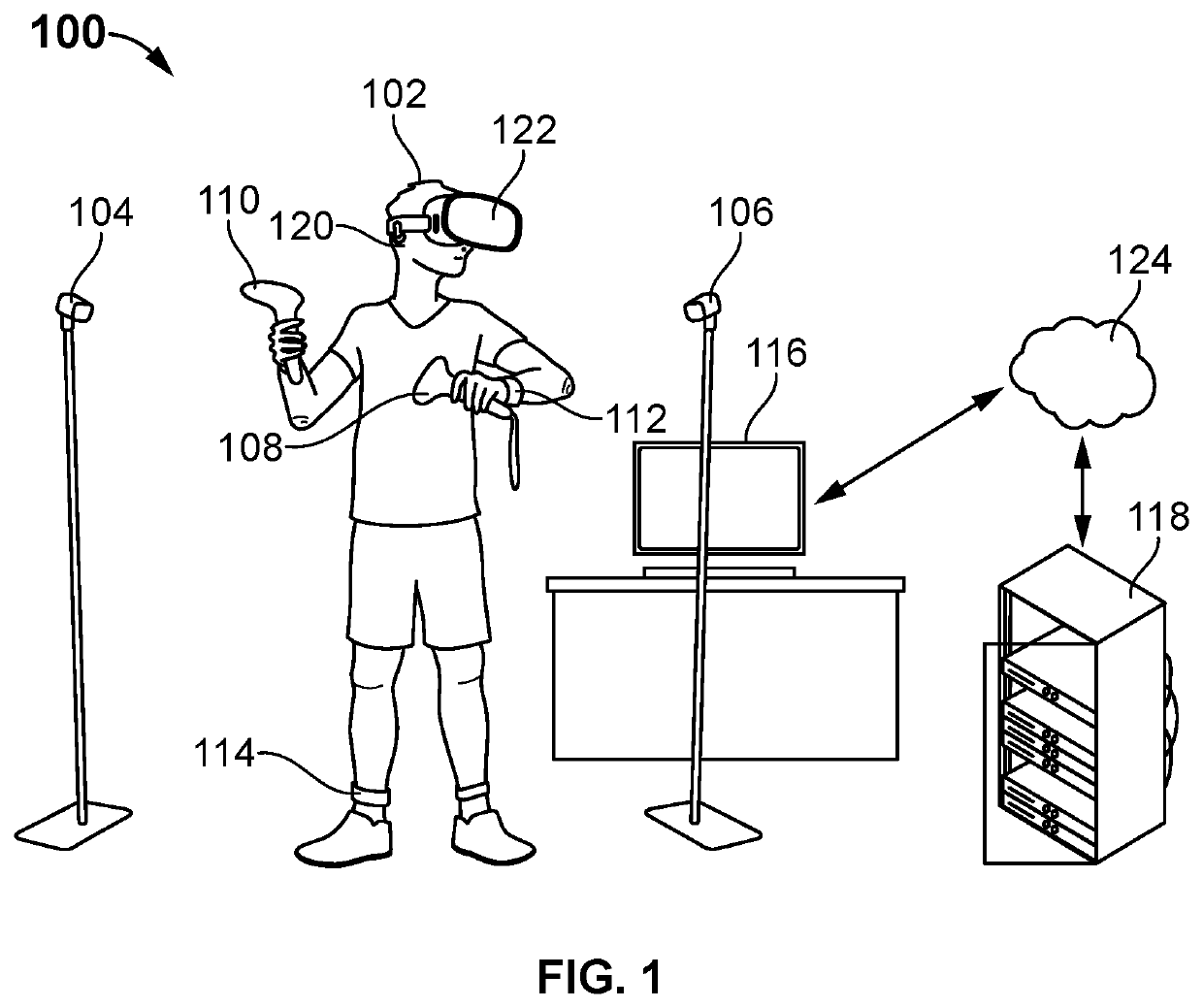 Enhanced reality rehabilitation system and method of using the same