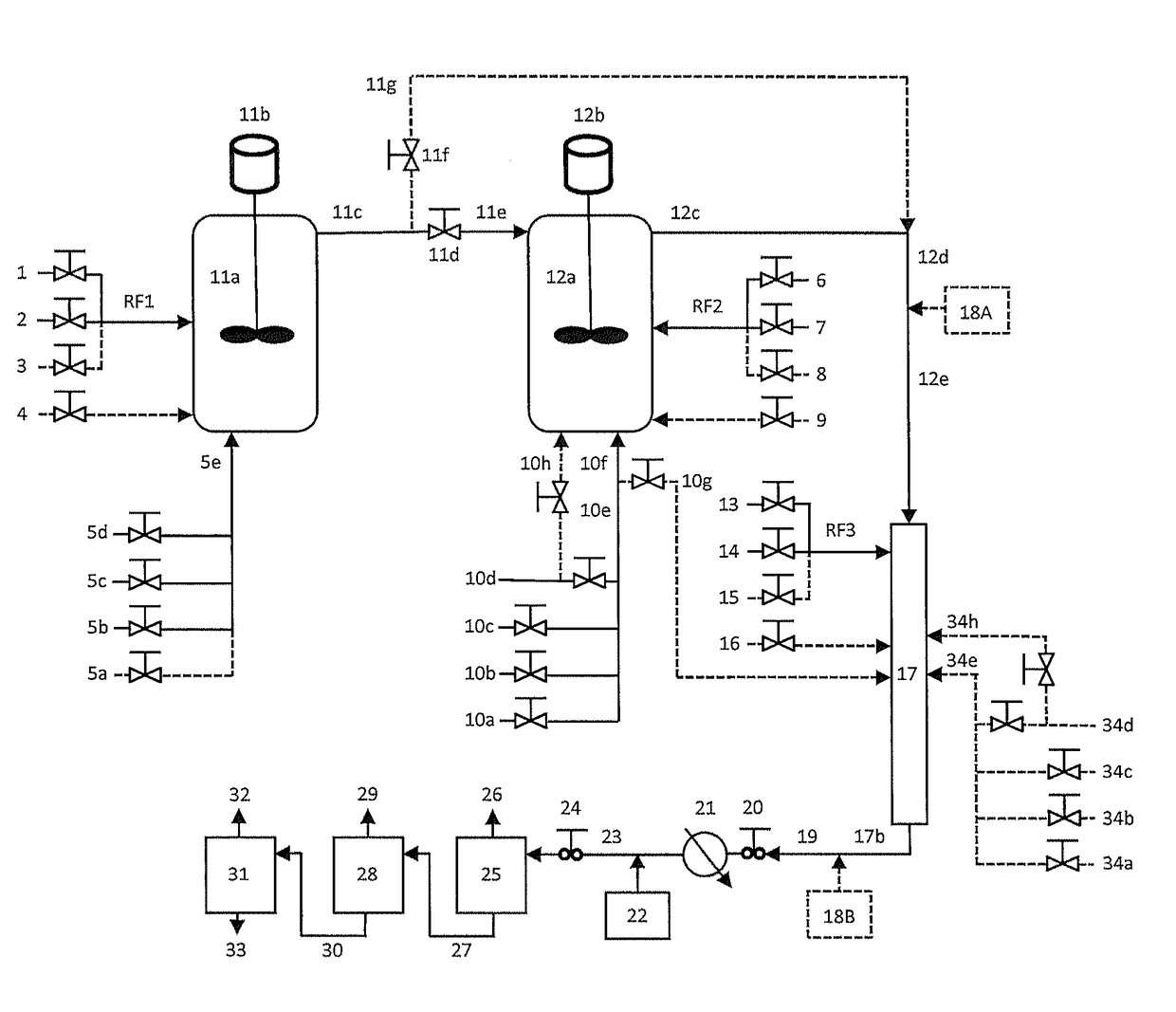 Means For Increasing the Molecular Weight and Decreasing the Density of Ethylene Interpolymers Employing Homogeneous and Heterogeneous Catalyst Formulations