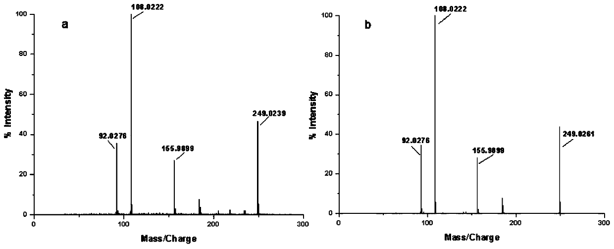 Method for preparing carbon isotope markers bisphenol S and bisphenol AF