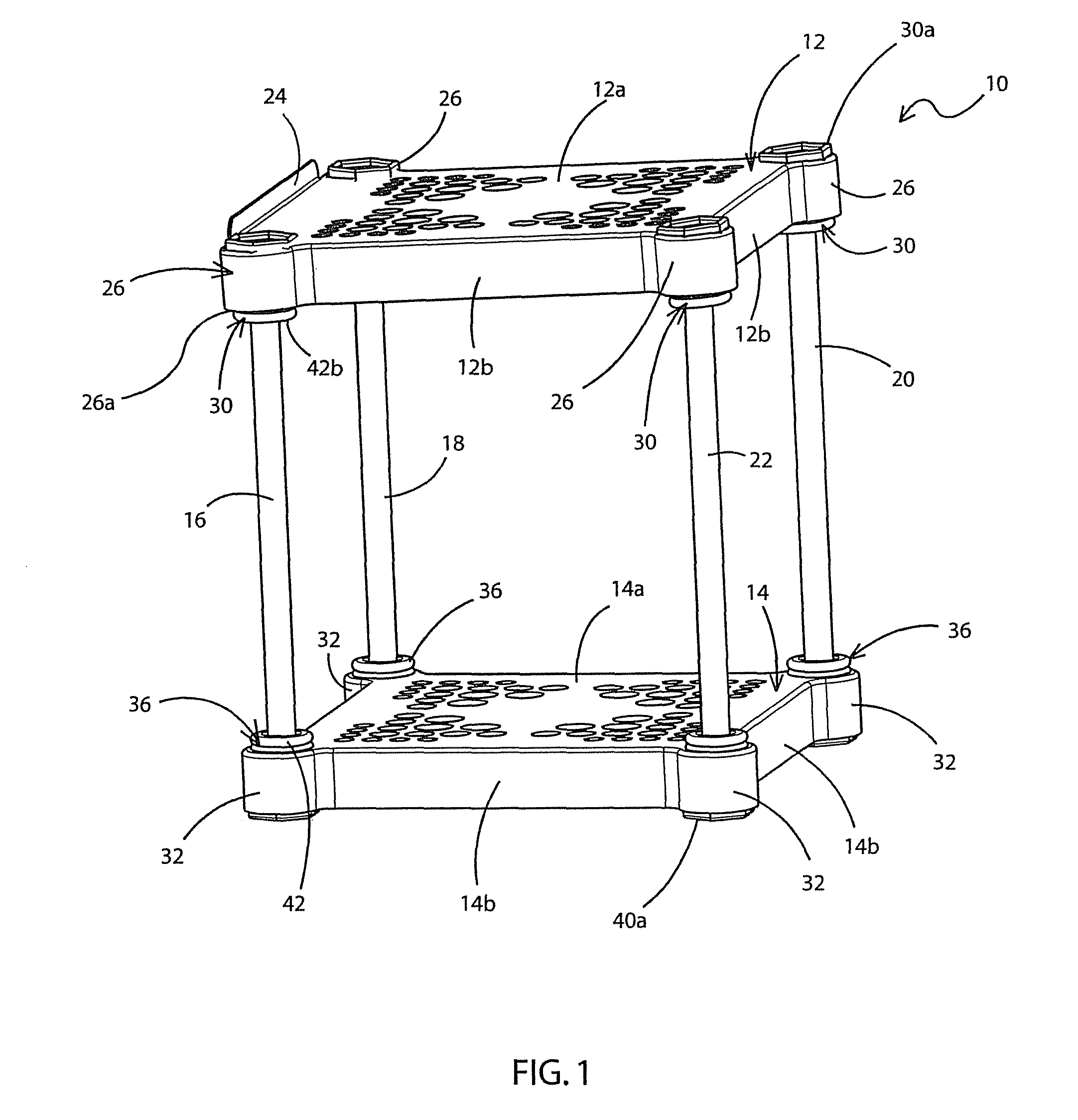 Vibration damping stand