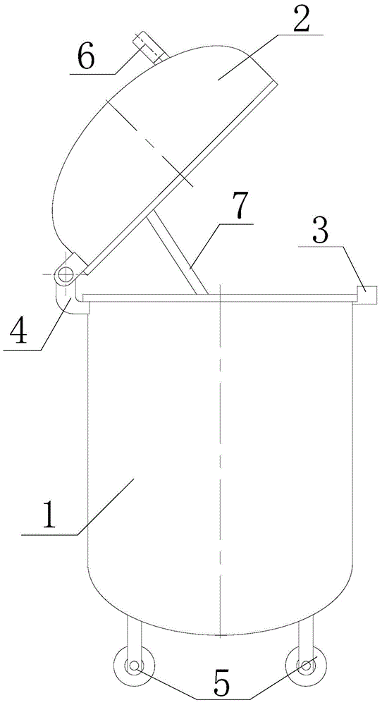 Portable and deformable energy adsorption anti-explosion pot