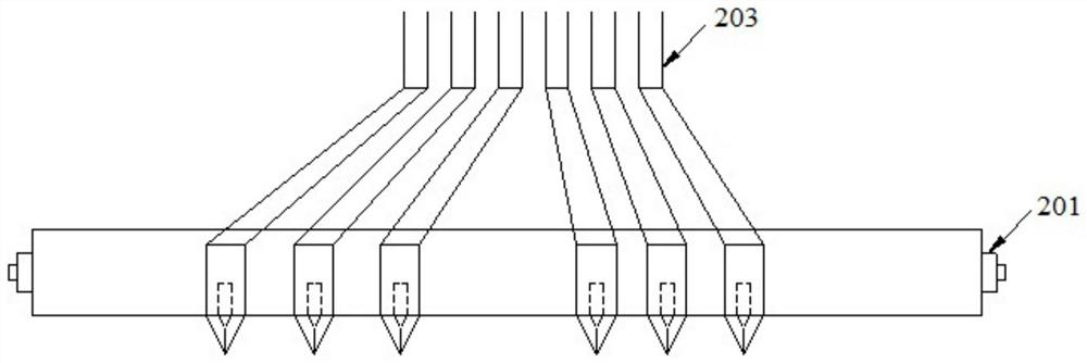 An improved solid combustion rate test device and test method