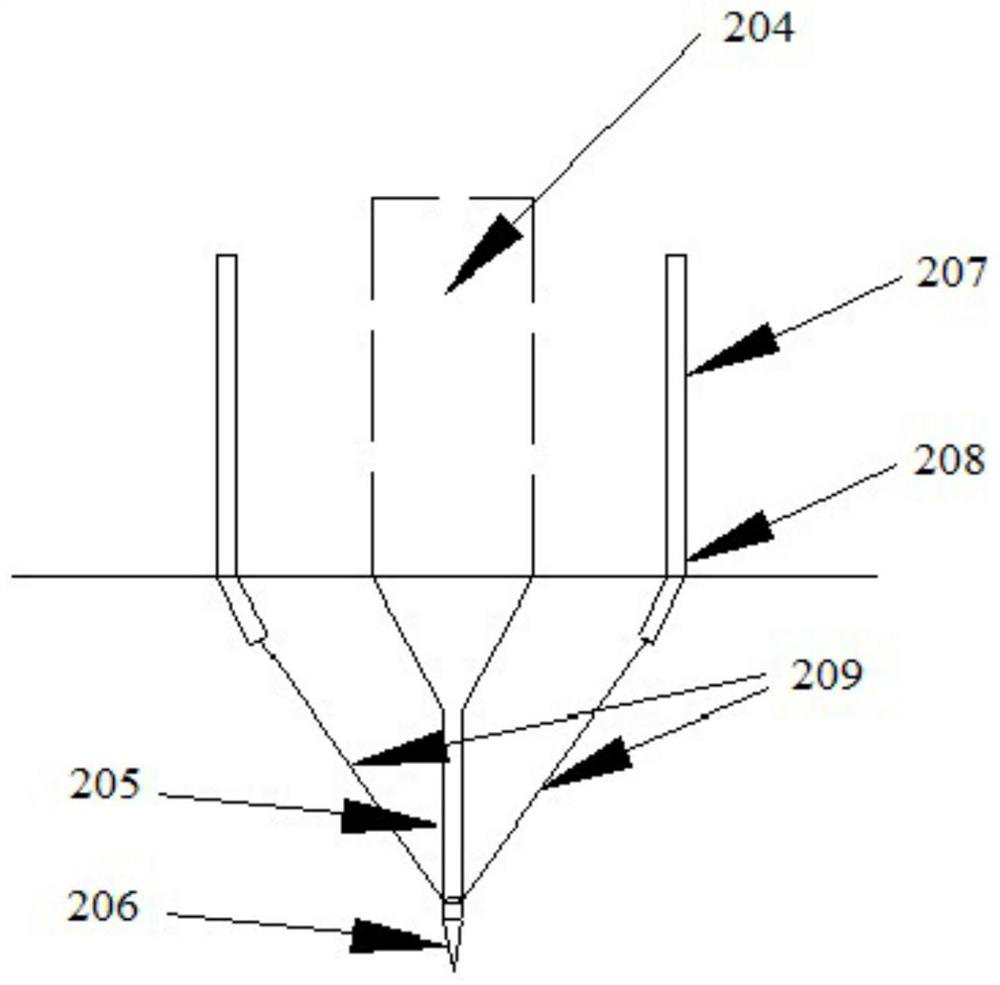 An improved solid combustion rate test device and test method