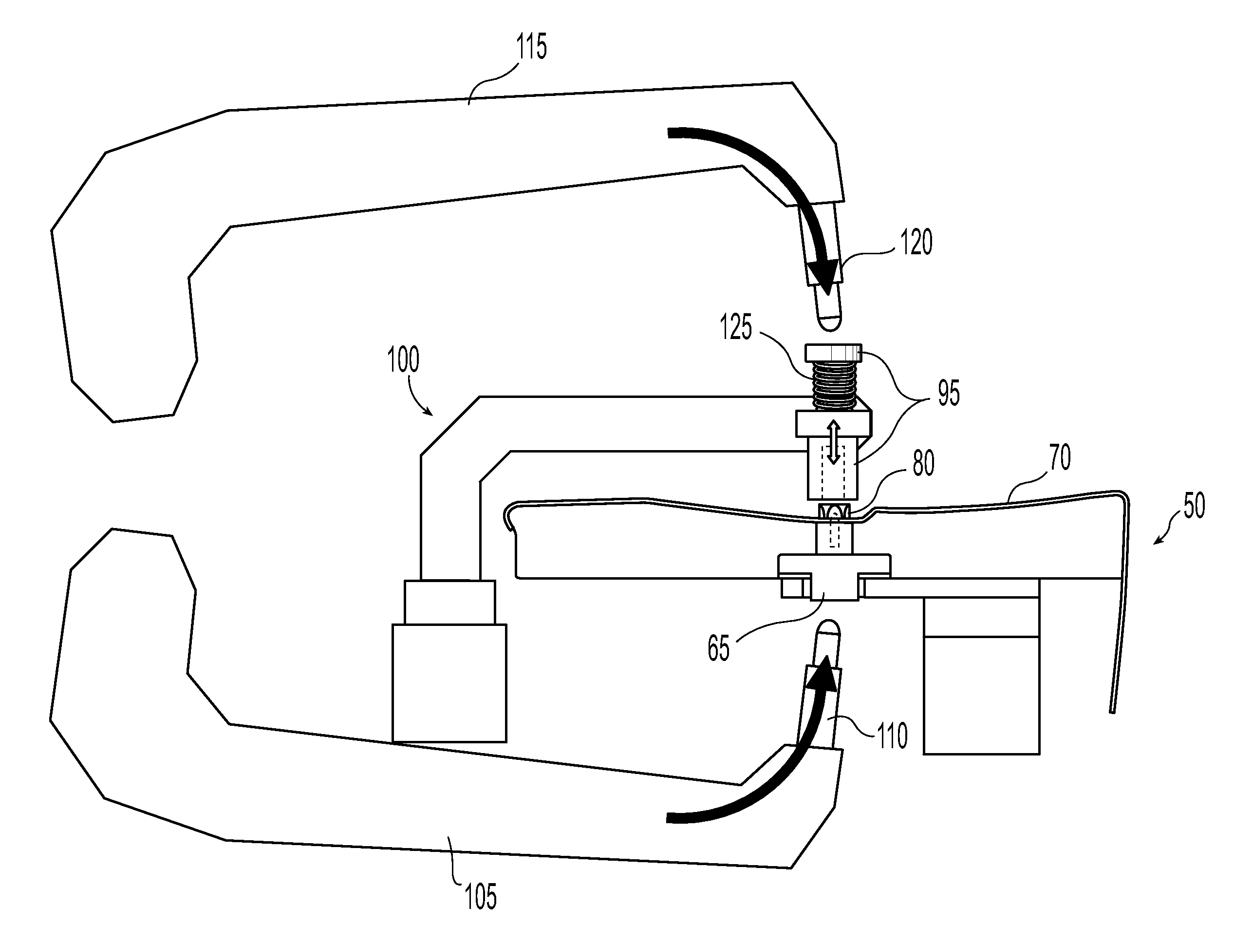 Robotic welding system and method for welding projection weld nuts