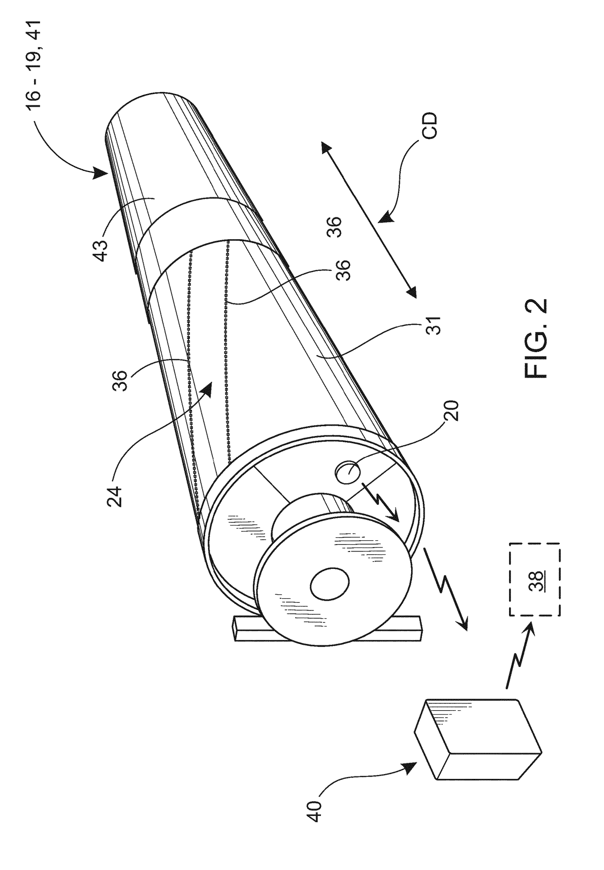 Method, System and a Computer Program Product for Condition Monitoring of a Continuous Element Moving in a Fiber Web or Paper Finishing Machine