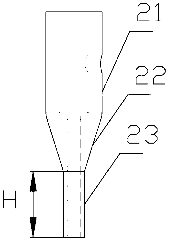 Probe needle sleeve punching tool