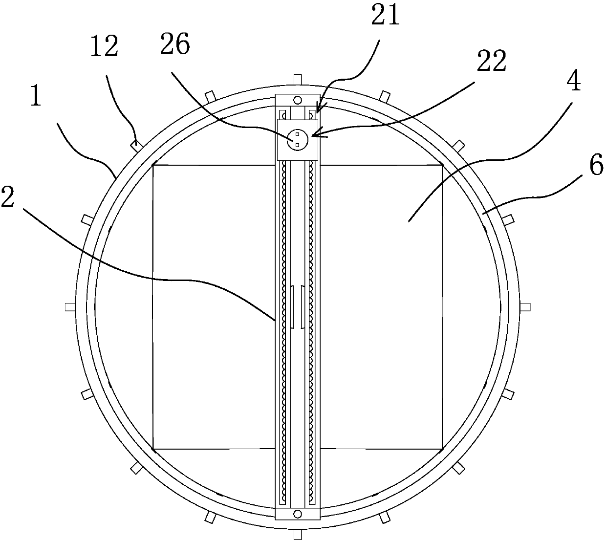 Tool adjusting assembly of multi-shaped sheet cutting device