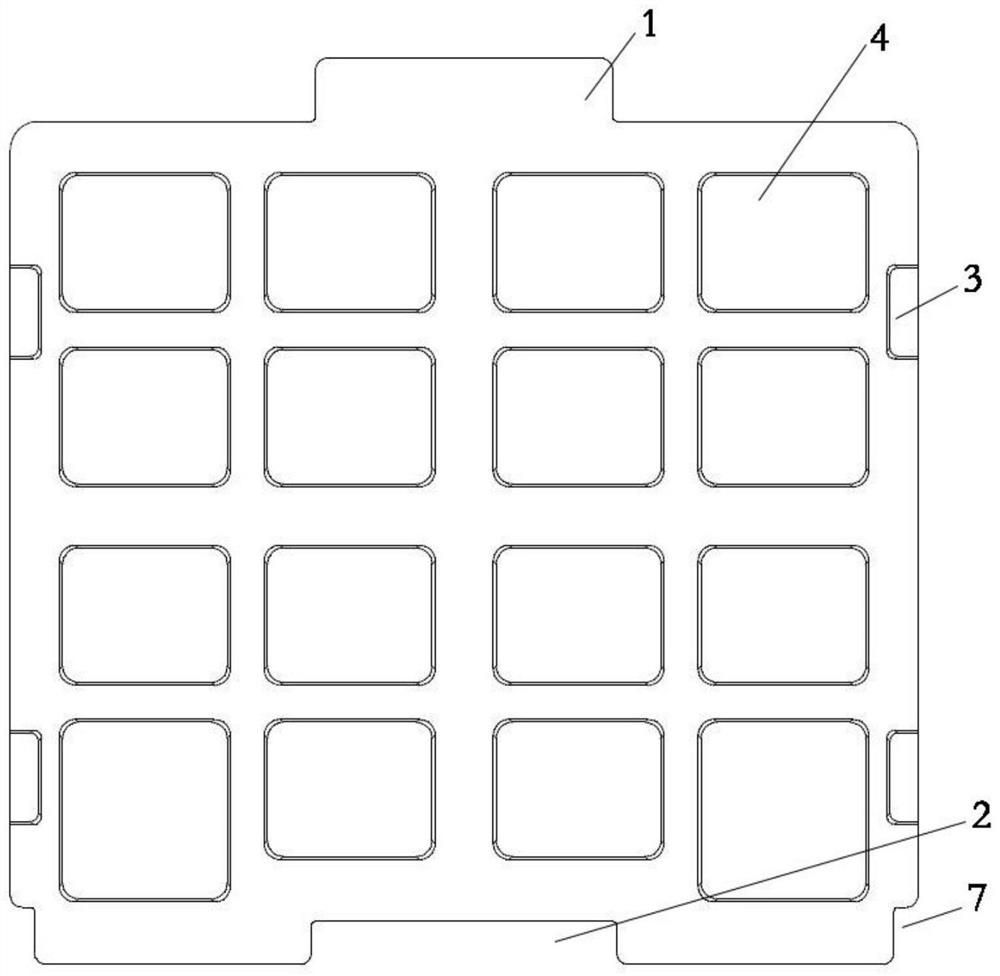 Pressure bearing plate for coal mine and manufacturing method thereof