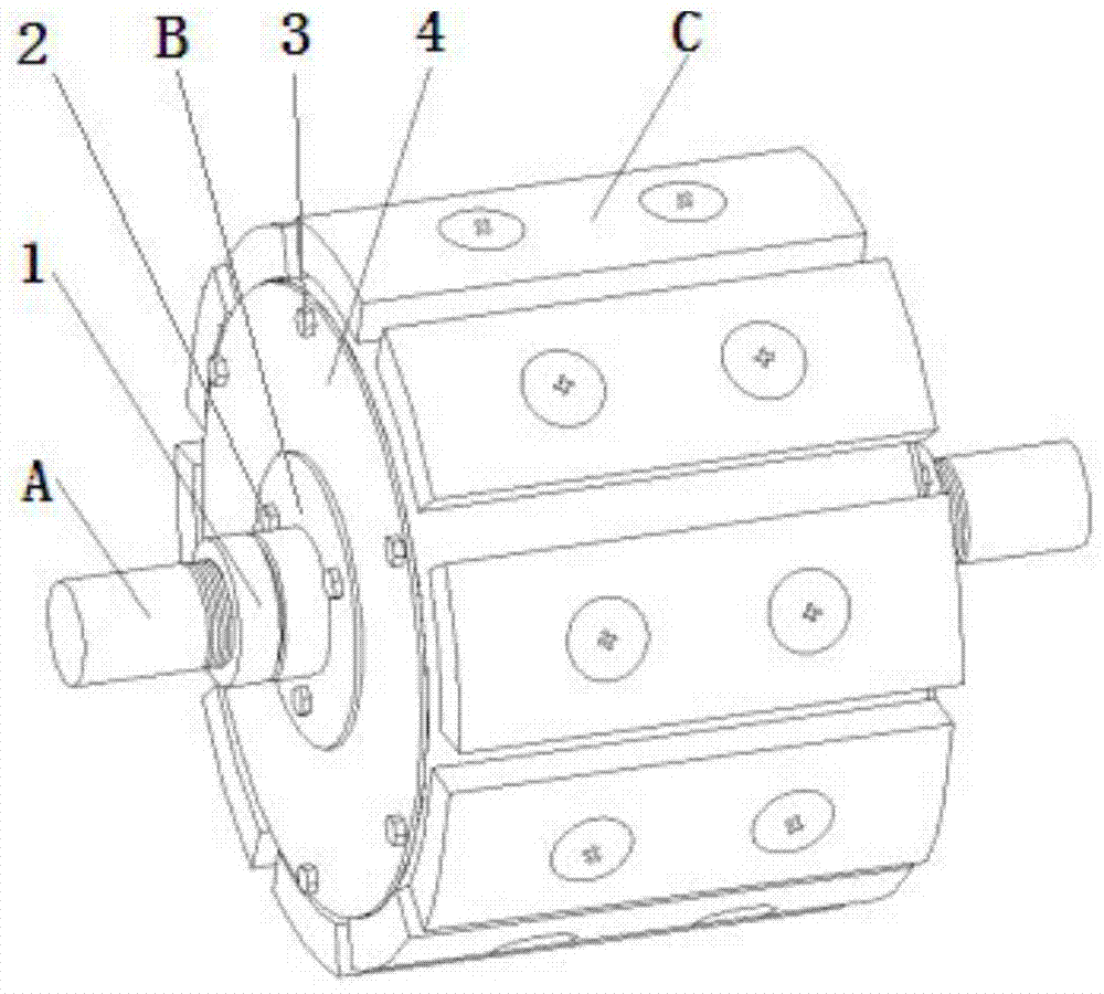 A pressing roller with radially stretchable pressing roller sheets