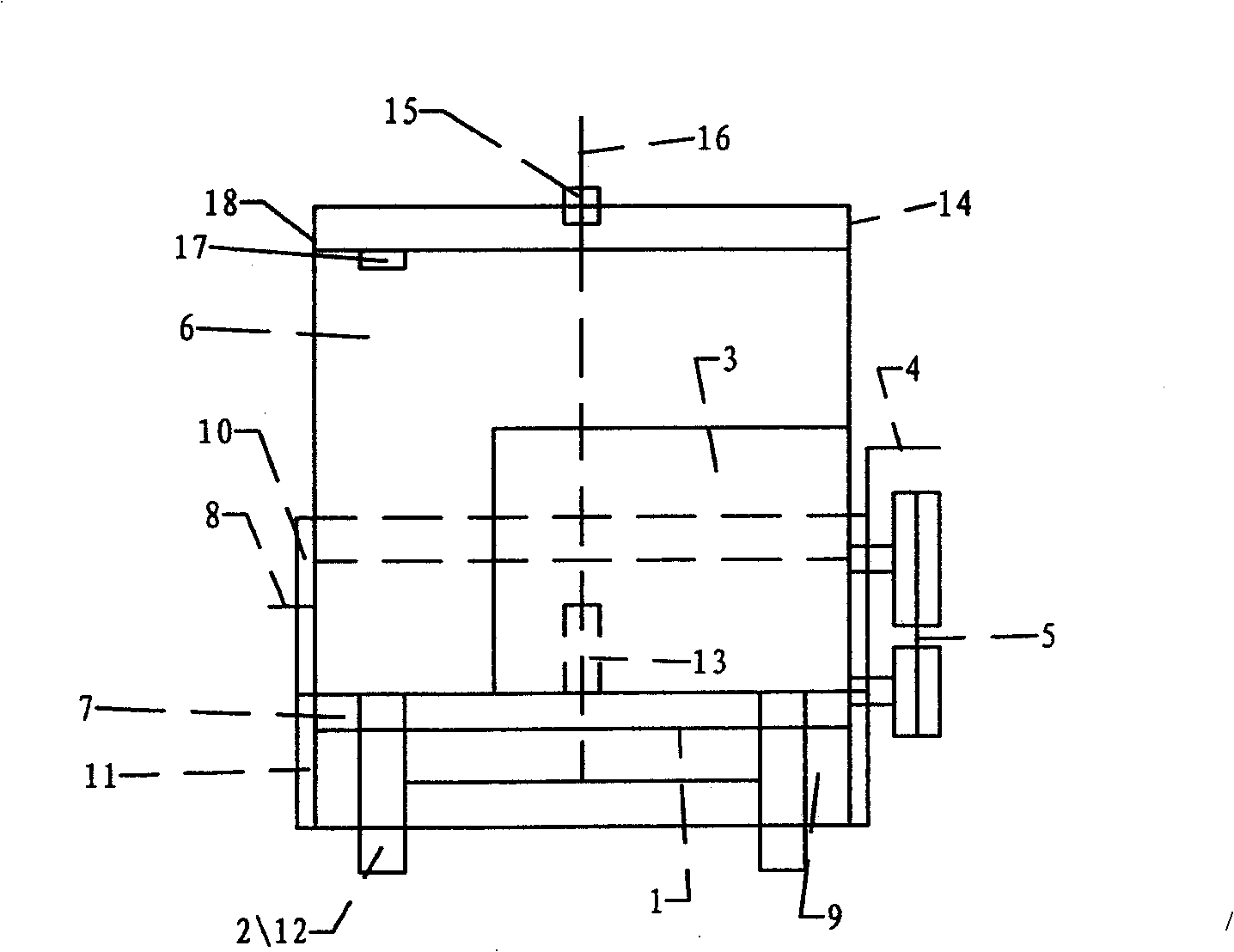 Cleaning machine for wheel mark on airfield pavement