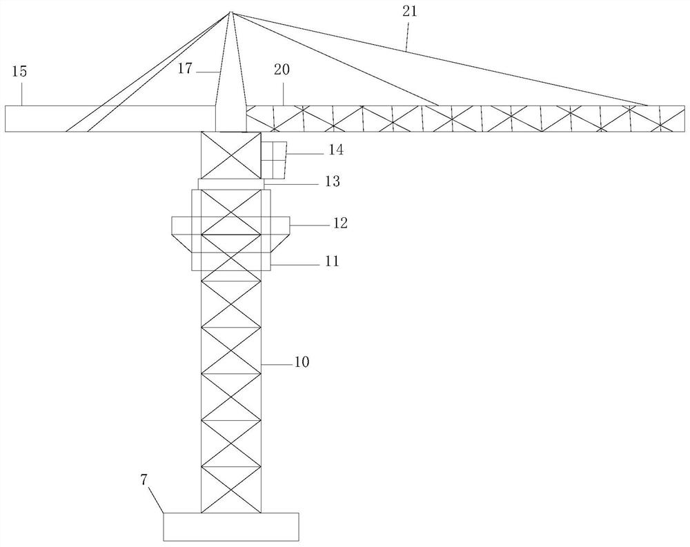 Commercial concrete pumping system and mounting method and operation method thereof