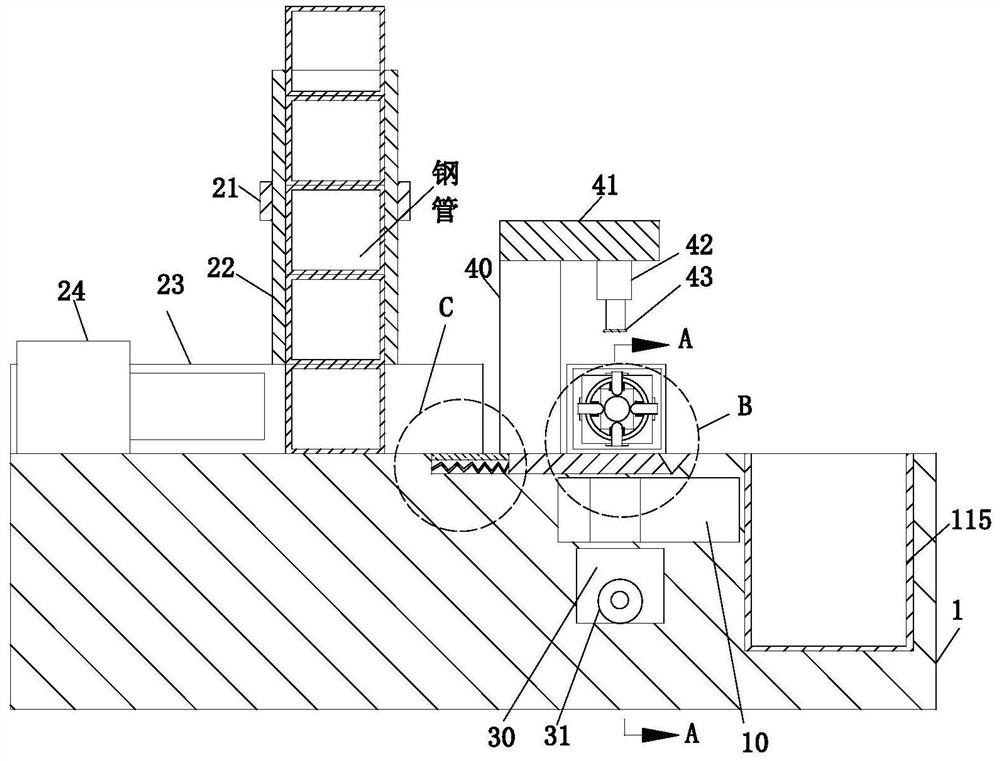 Vertical machining stamping equipment