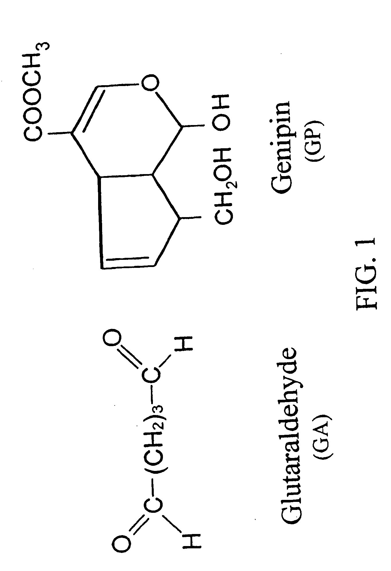 Drug-eluting stent having collagen drug carrier chemically treated with genipin