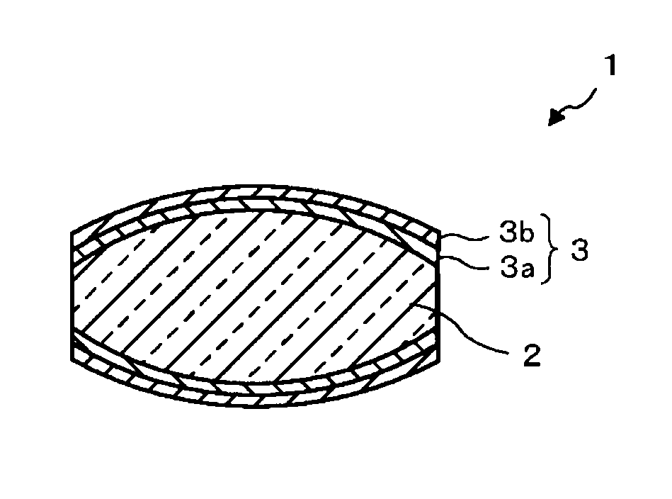 Optical element and method for producing the same