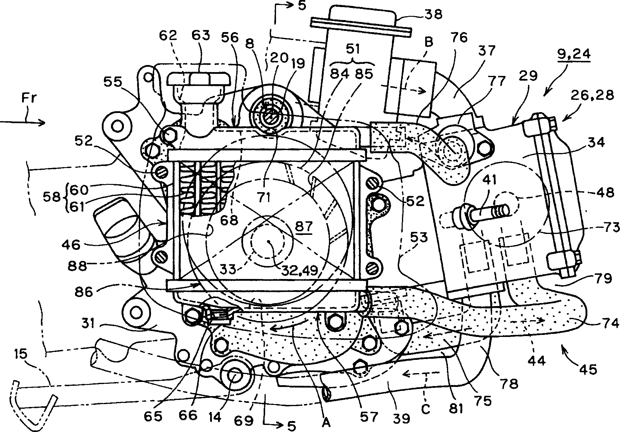 Riding vehicle