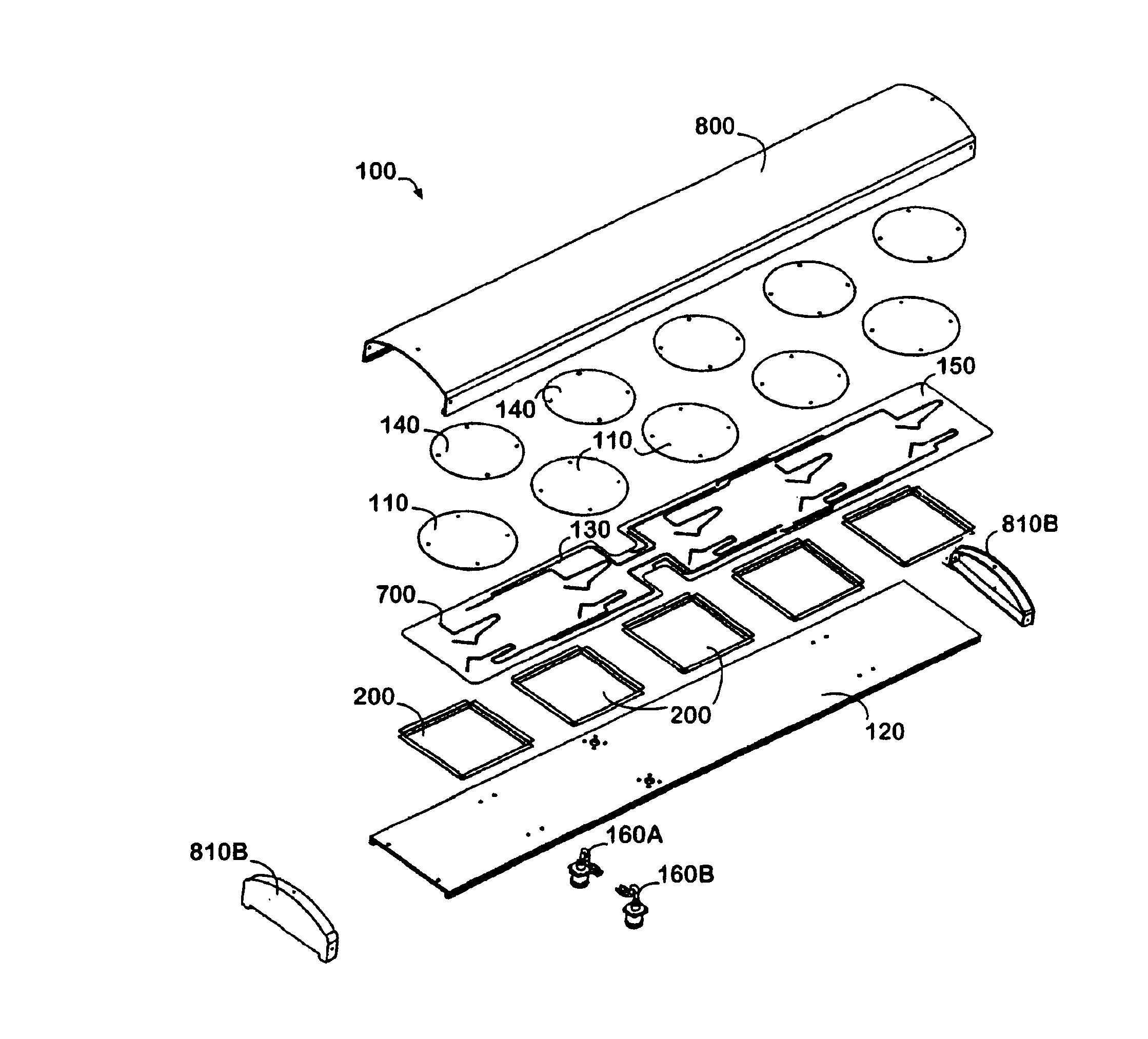 Patch and cavity for producing dual polarization states with controlled RF beamwidths