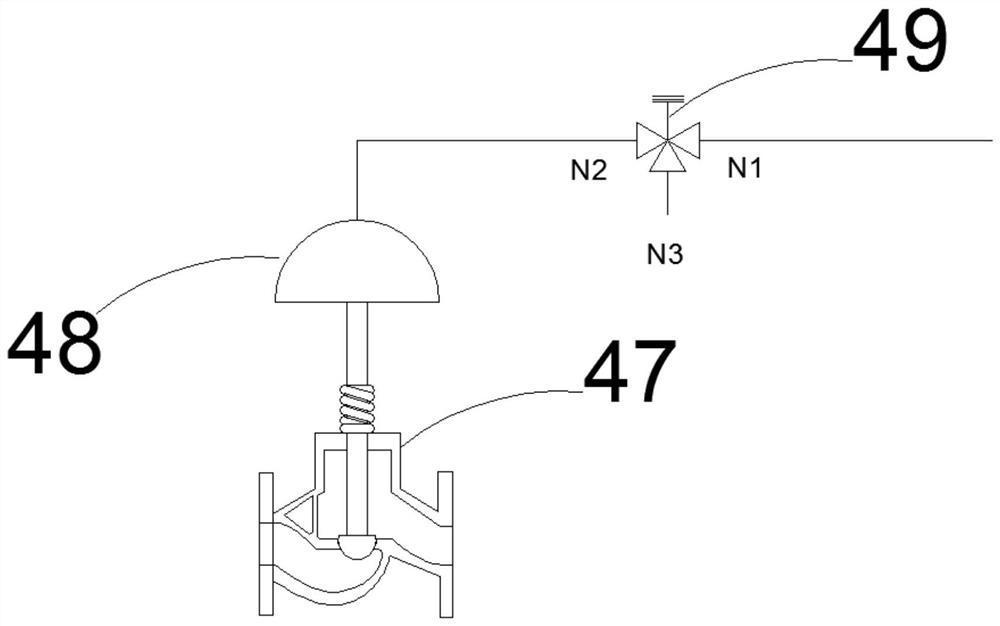 A final heat sink system for active and passive cooperative cooling of nuclear power plants