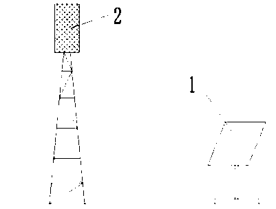 Method and equipment for producing hydrogen through solar photothermal chemical water decomposition