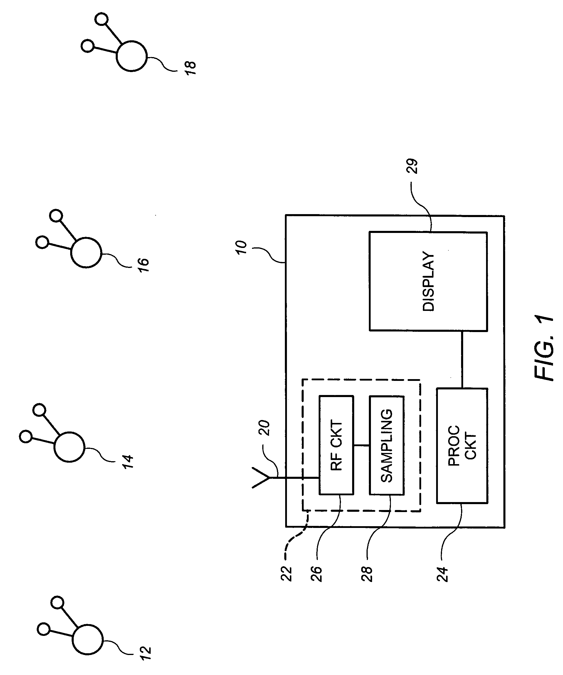 Method and apparatus for detecting and processing global positioning system (GPS) signals