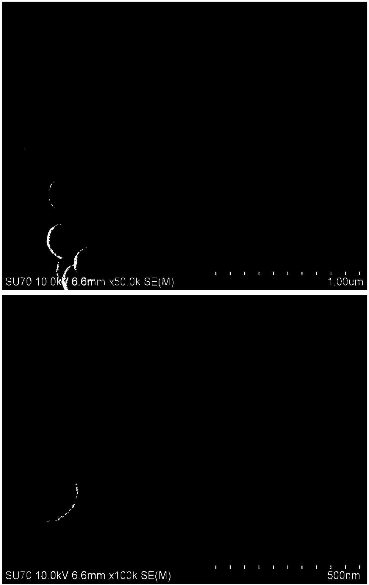 Sulfonated polystyrene @ mesoporous silica microsphere with egg yolk-shell structure and preparation method of sulfonated polystyrene @ mesoporous silica microsphere