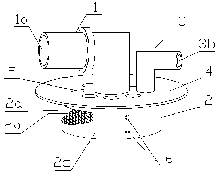 Floor drain suction head