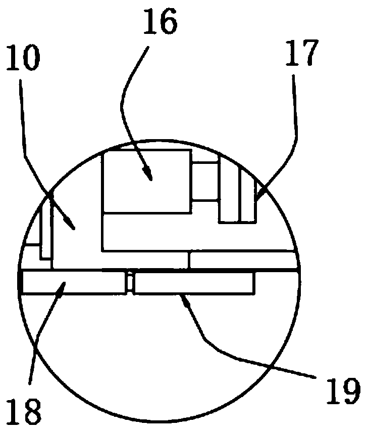 Auxiliary lifting device for vehicle wheel hub machining