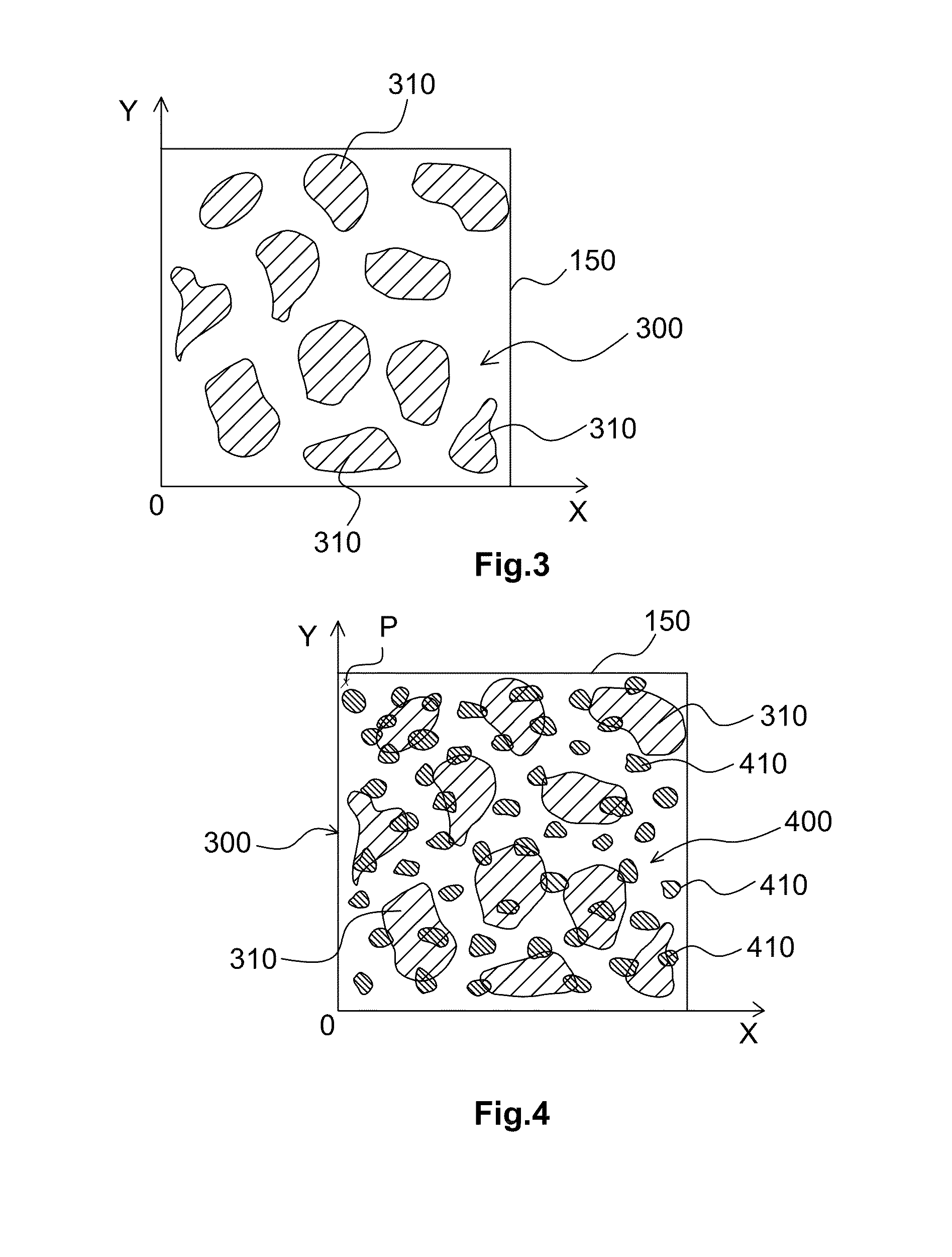 Multi-scale method for measuring the shape, movement and/or deformation of a structural part subjected to stresses by creating a plurality of colorimetric speckled patterns