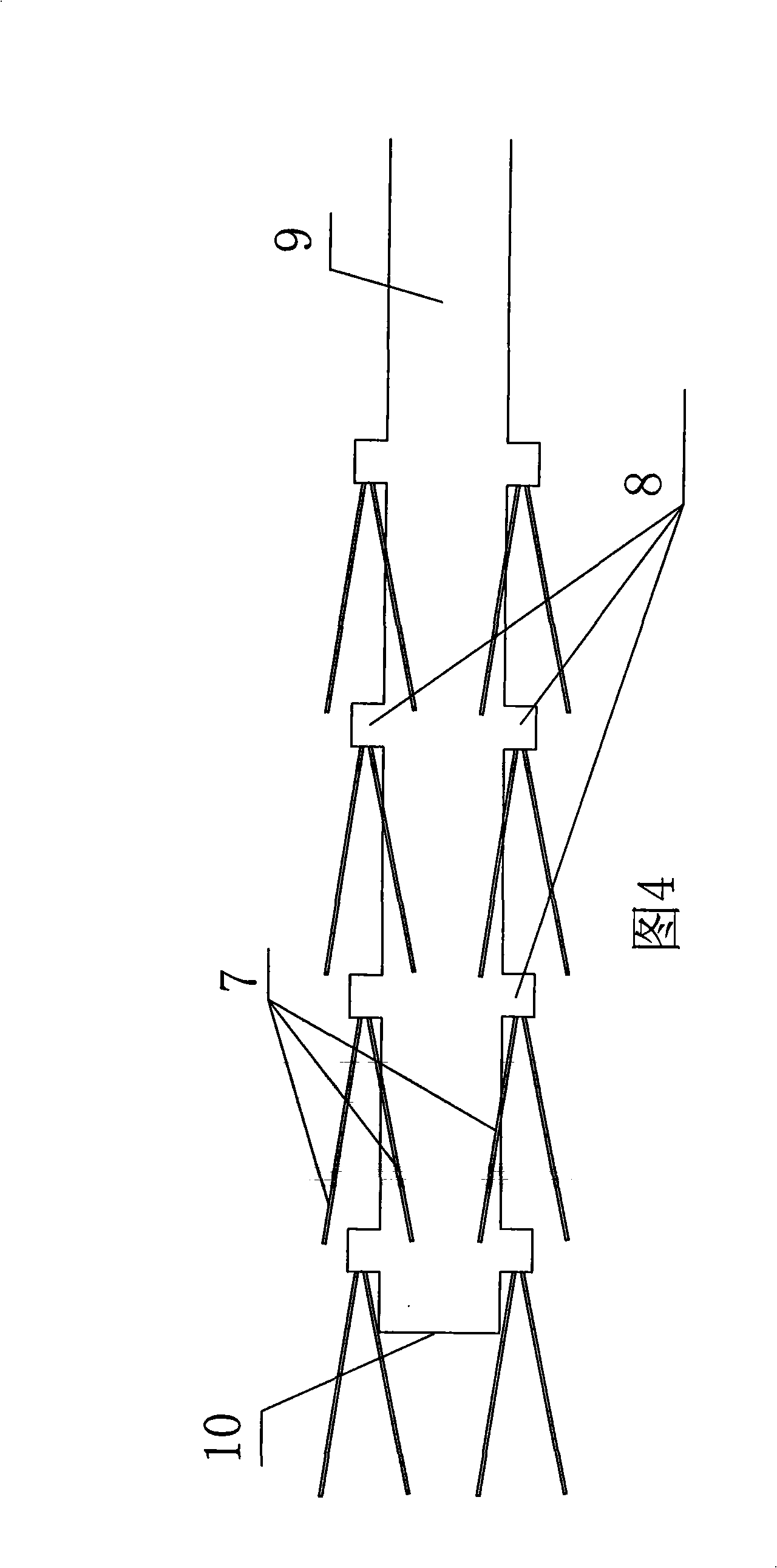 Coal mine down-hole drilling hydraulic fracturing anti-reflection mash gas extraction technique