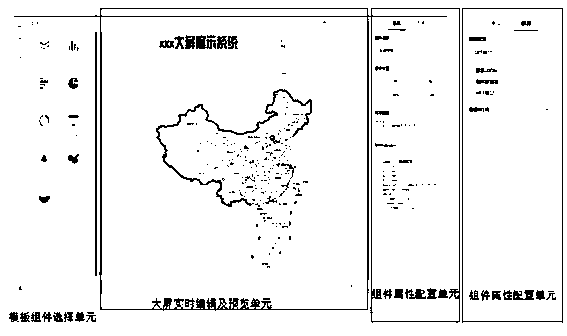 Visual large-screen intelligent editing system