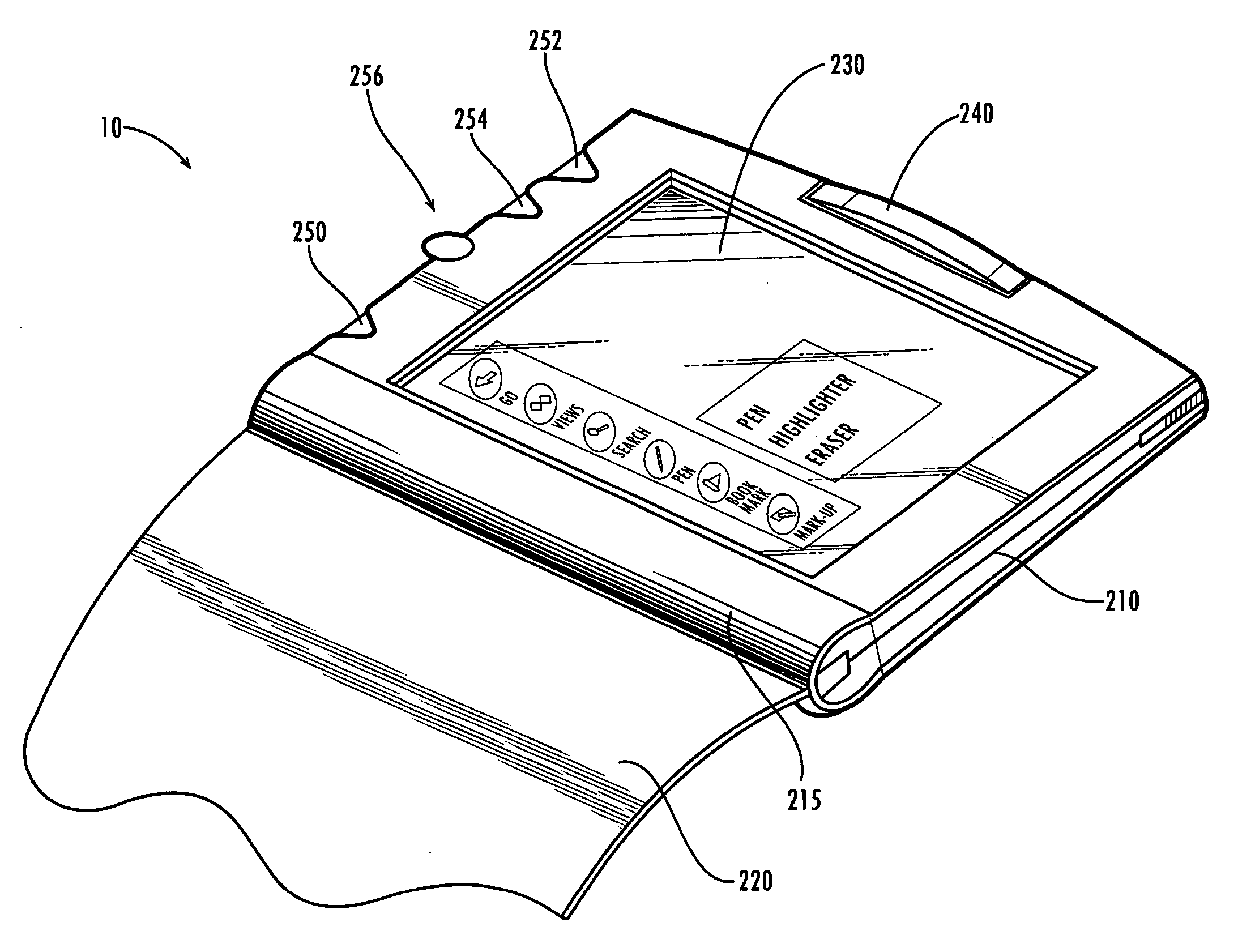 Method and apparatus for electronic books with enhanced educational features