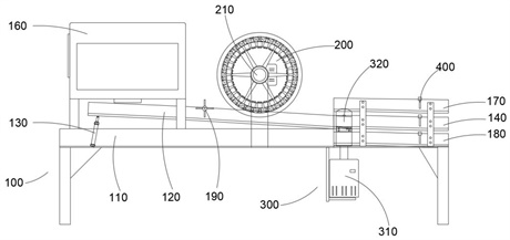 Automatic fruit arranging and conveying equipment