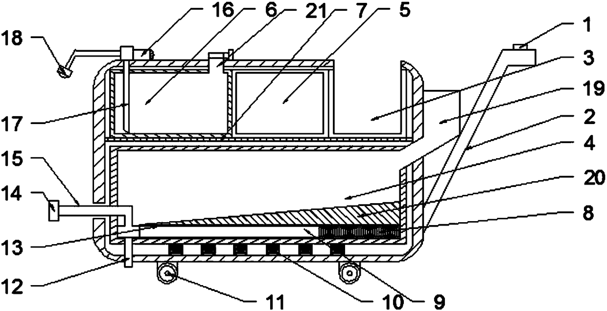 Fertilizer applying equipment for forest trees