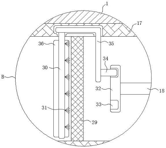 An adjustable cloth-feeding brush device for textile use and its application method