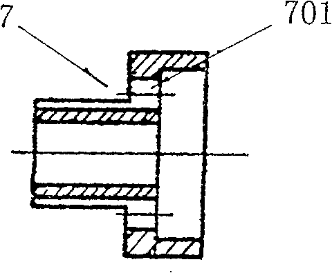 High pressure water switch for water cutting machine