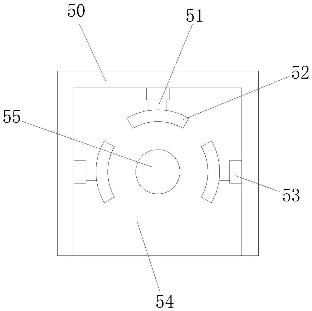 Automatic running-in tooling structure