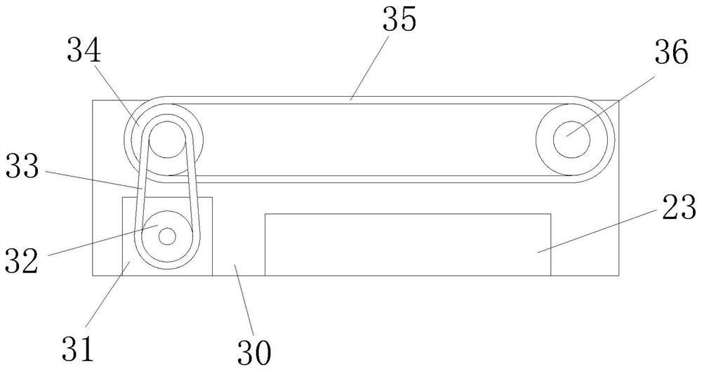 Automatic running-in tooling structure