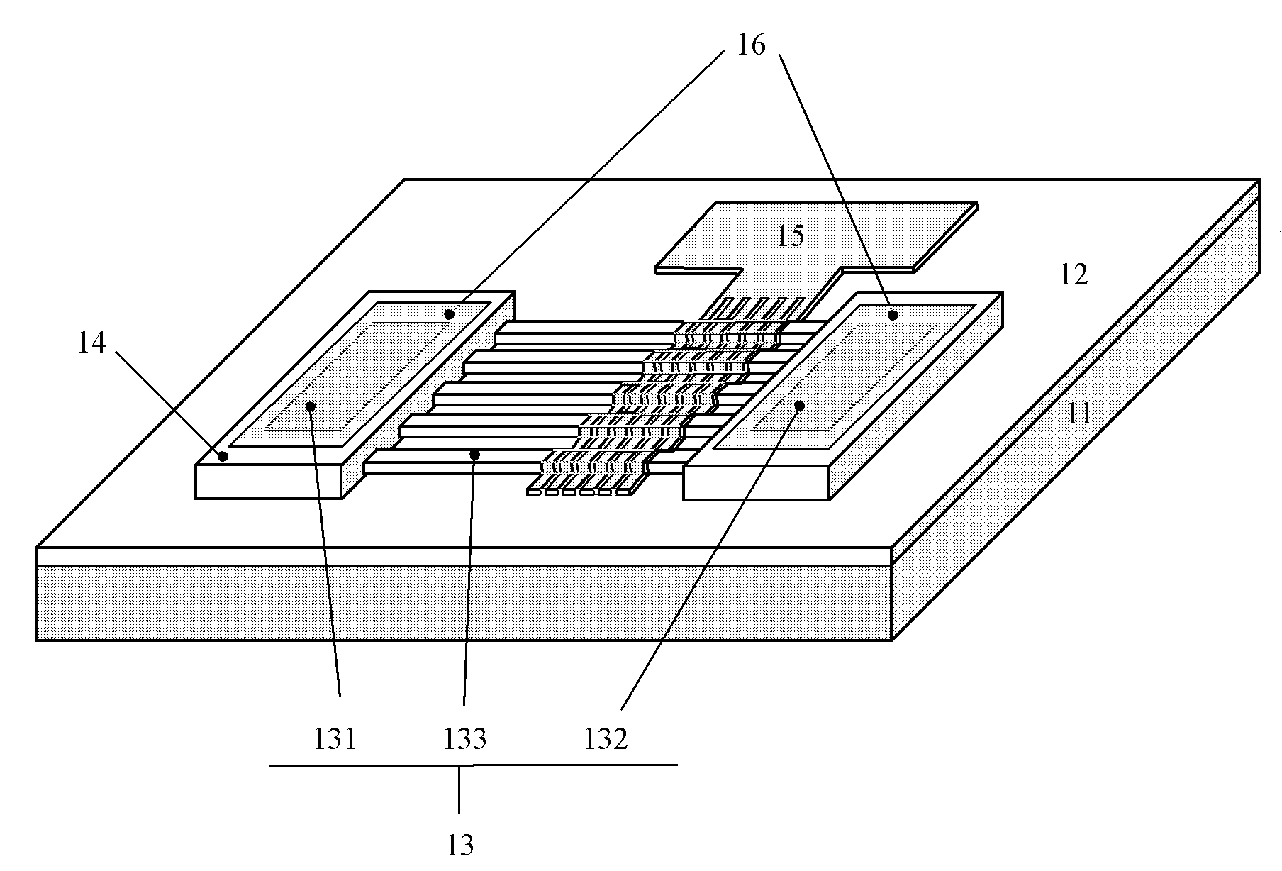 Silicon nanowire grating resonant enhanced photoelectric detector and manufacturing method thereof