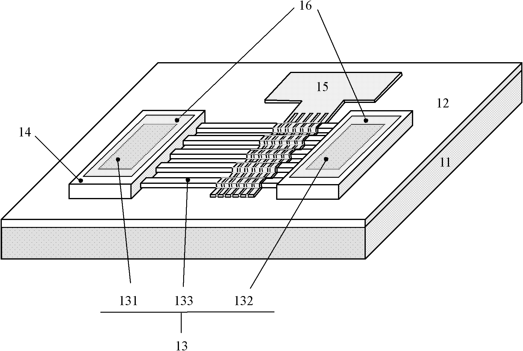 Silicon nanowire grating resonant enhanced photoelectric detector and manufacturing method thereof