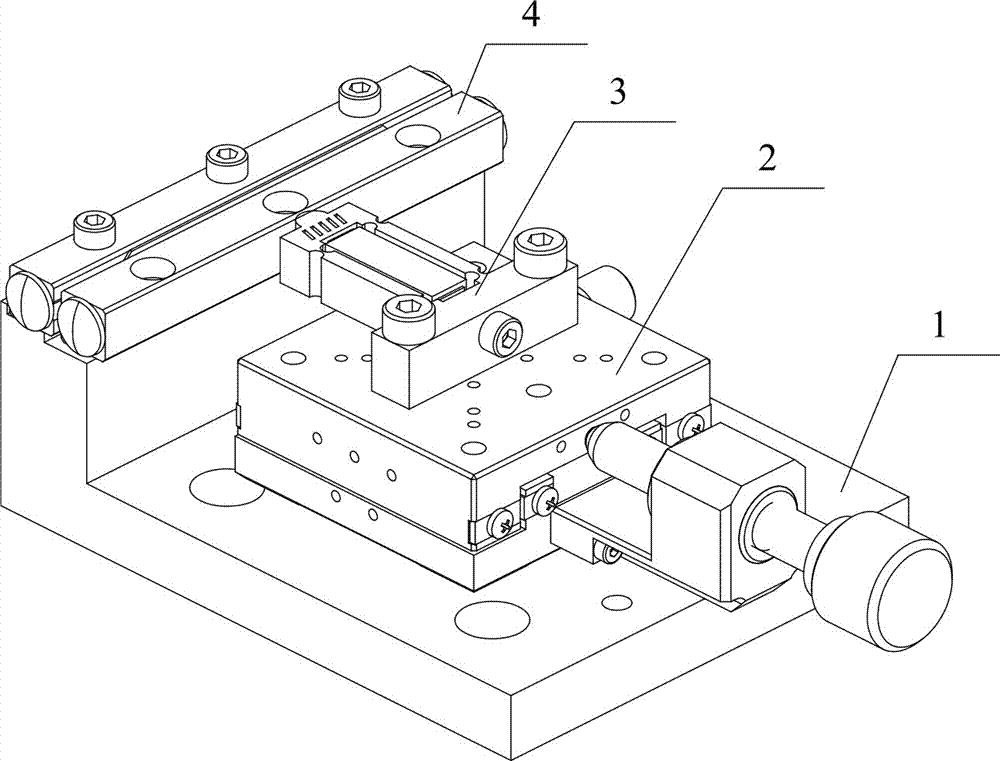 Inclined precision piezoelectric stick-slip linear motor and its driving method