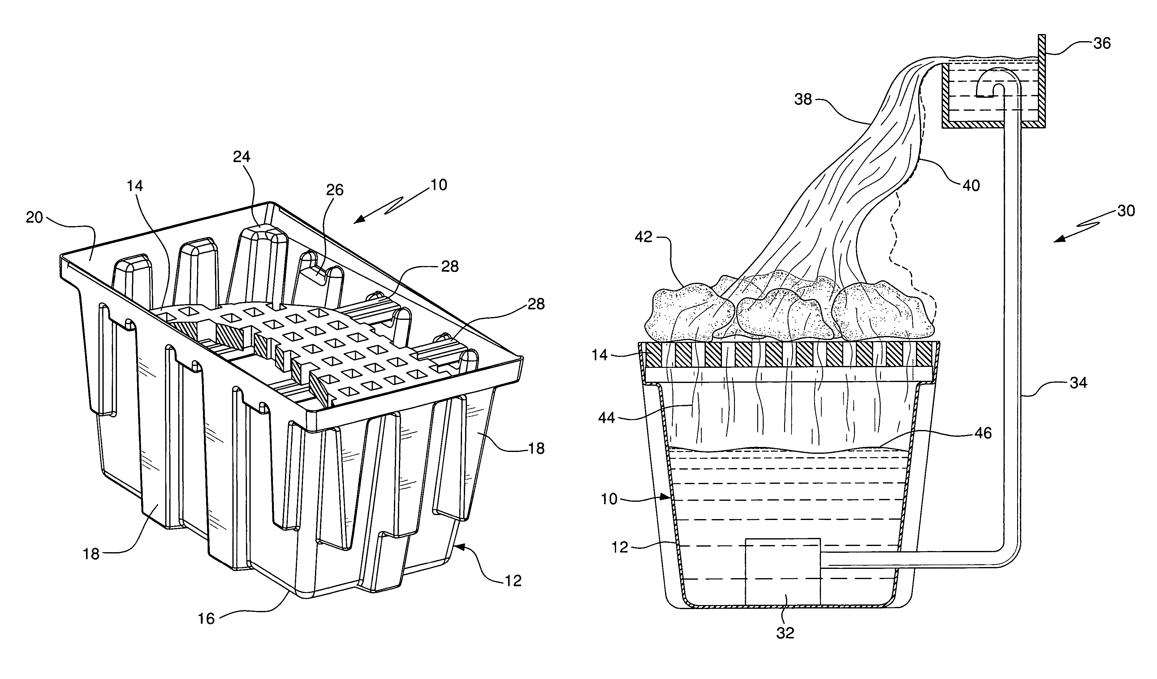 Artificial waterfall echo chamber