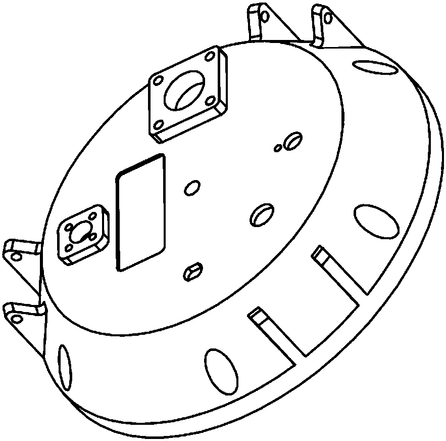 Ocean wave height measuring device