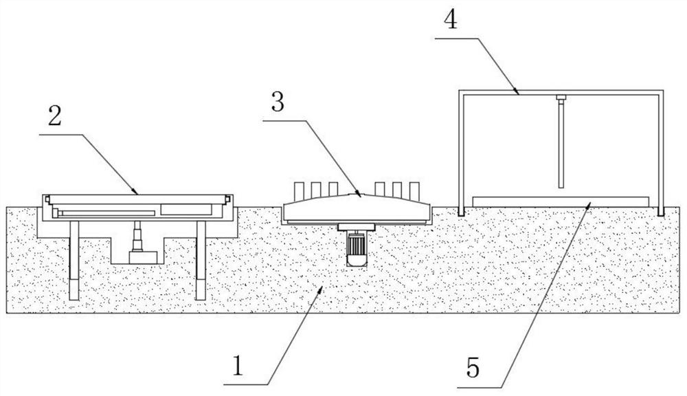 Blood sampling and assaying integrated inspection device for inspection department