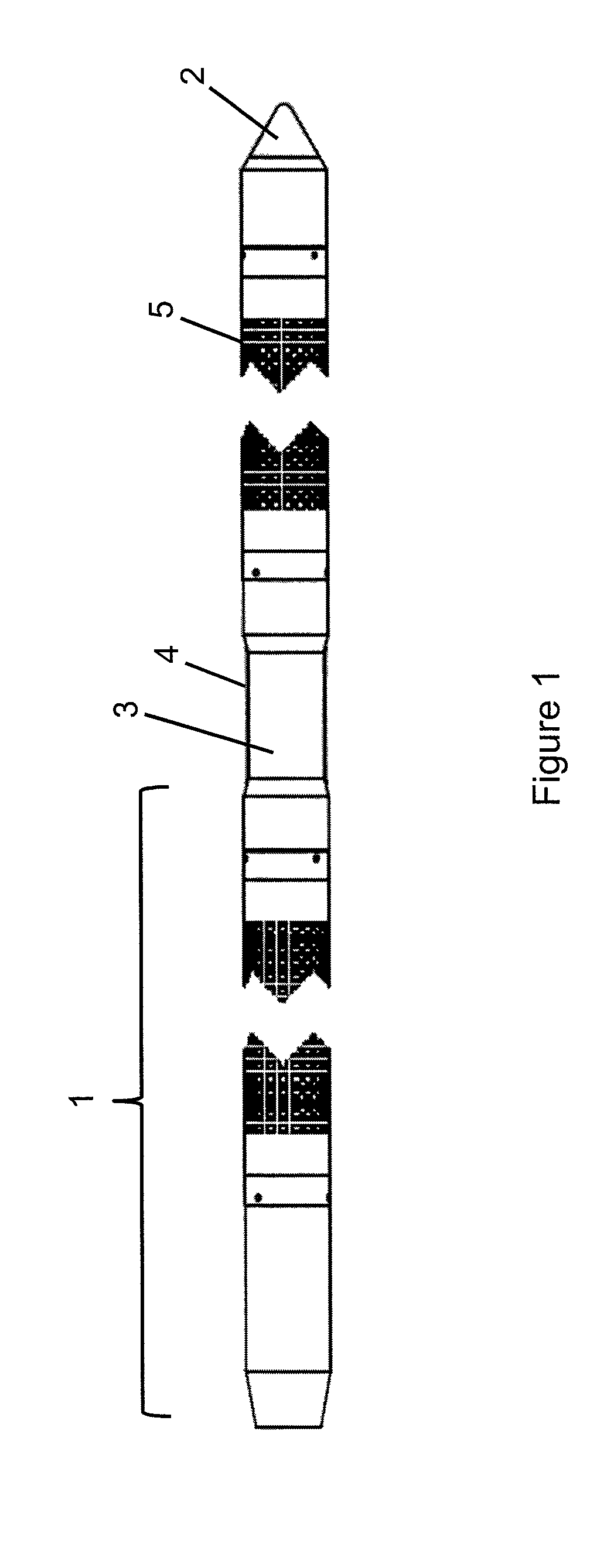 Wear-resistant separating device for removing sand and rock particles