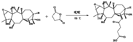 Rhodojaponin III hapten as well as preparation method and application thereof